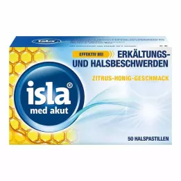 ISLA MED akut narenciye bal pastilleri, 50 adet