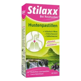 STILAXX Öksürük pastilleri İzlanda yosunu, 28 adet