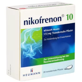 NIKOFRENON 10 Heumann transdermal yaması, 28 adet