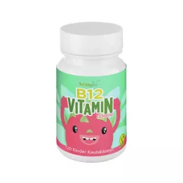VITAMIN B12 KINDER Çiğnenebilir tabletler vegan, 120 adet