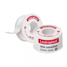 LEUKOPLAST Cilt Hassasiyeti 2,5 cm x 2,6 m koruyucu bandajlı, 1 adet