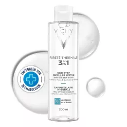 VICHY PURETE Termal Mineral Micellar Sıvı Sensörü, 200 ml