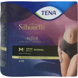 TENA SILHOUETTE normal M noir, 10 adet