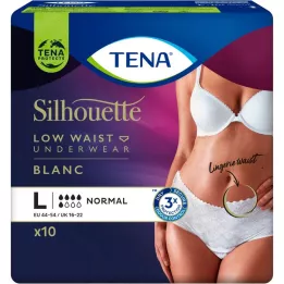 TENA SILHOUETTE normal L beyaz, 10 adet