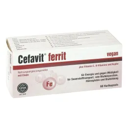 Cefavit ferrit sert kapsüller, 60 adet