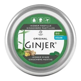 Zencefil Ginjer Pastil Organik Nane, 40 gr