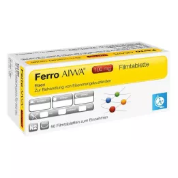 FERRO AIWA 100 mg film kaplı tabletler, 50 adet