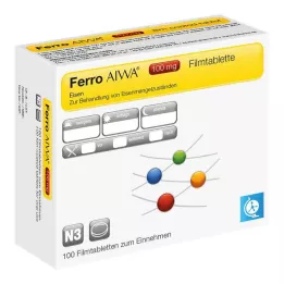 FERRO AIWA 100 mg film kaplı tabletler, 100 adet