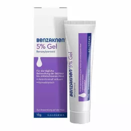 BENZAKNEN %5 jel, 15 ml