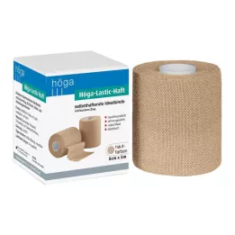 HÖGA-LASTIC-yapışkanlı bandaj 8 cmx5 m ten rengi, 1 adet