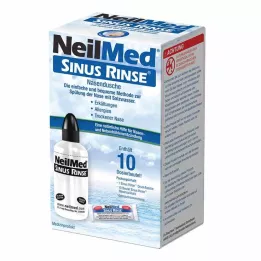 NEILMED Sinüs Durulama Nas.du.+Nas.Sp.Salz 10 DosBtl, 1 P