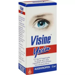 VISINE Yxin 0,5 mg/ml göz damlası, 15 ml