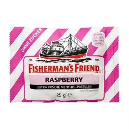 FISHERMANS FRIEND Ahududu şekersiz pastil, 25 gr