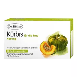 DR.BÖHM Kadınlar İçin Balkabağı Tabletleri, 60 adet