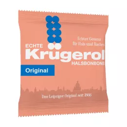 KRÜGEROL Şeker içeren boğaz damlaları, 50 gr