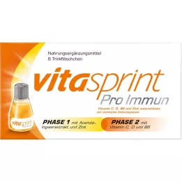 VITASPRINT Pro Immun içme şişeleri, 8 adet
