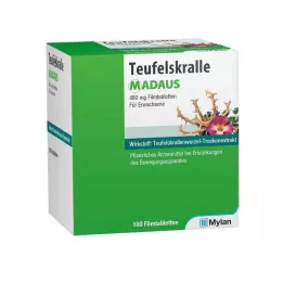 TEUFELSKRALLE MADAUS Film kaplı tabletler, 100 adet