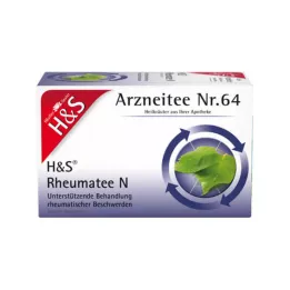 H&S Rheumatee N filtre torbaları, 20X2,0 g