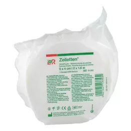 ZELLETTEN 4x5 cm mikrop azaltılmış rulo çubuklar, 500 adet