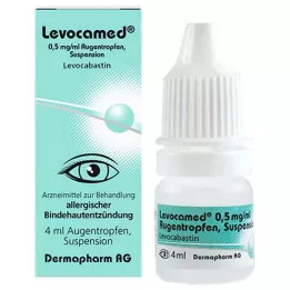 LEVOCAMED 0,5 mg/ml göz damlası süspansiyonu, 4 ml
