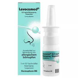 LEVOCAMED 0,5 mg/ml burun spreyi süspansiyonu, 5 ml