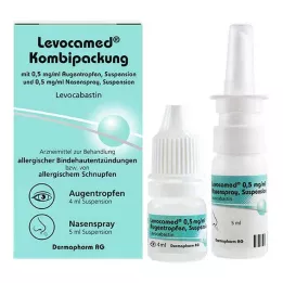 LEVOCAMED Kombi 0,5 mg/ml AT + 0,5 mg/ml burun spreyi, 1 adet