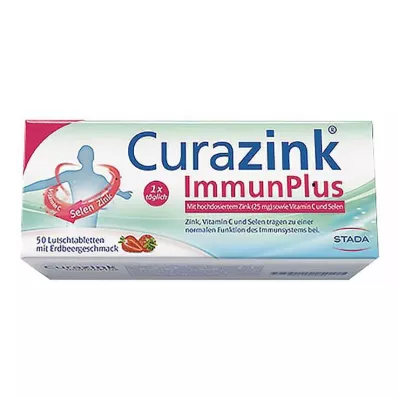 CURAZINK ImmunPlus pastilleri, 50 adet CURAZINK ImmunPlus pastilleri, 50 adet