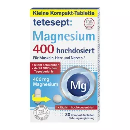 TETESEPT Magnezyum 400 yüksek doz tablet, 30 adet