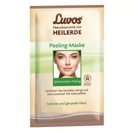 LUVOS Şifalı Kil Kremi Maskesi Peeling, 2X7,5 ml