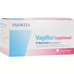 VAGIFLOR sistimli D-Mannose efervesan tabletler, 14 adet
