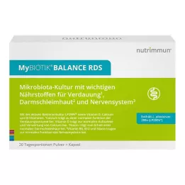 MYBIOTIK BALANCE RDS 20x2 g Plv.+20 kapsül, 1 P