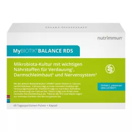 MYBIOTIK BALANCE RDS 40x2 g Plv.+40 kapsül, 1 P