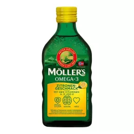 MÖLLERS Omega-3 Limon Aromalı Yağ, 250 ml