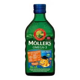 Möllerin Omega-3 Kids meyve aromalı yağı, 250 ml