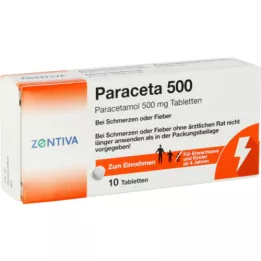 PARACETA 500 tablet, 10 adet