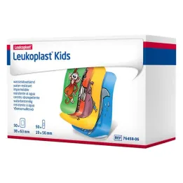 Leukoplast çocuk şeritleri 38x63mm / 19x56mm 50 adet, 100 adet