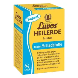 Luvos şifalı kil Imutox kapsülleri (64 adet)