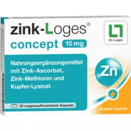 ZINK-LOGES konsepti 15 mg mide suyu kapsülü, 30 adet