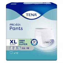 TENA PANTS süper XL tek kullanımlık pantolon, 12 parça