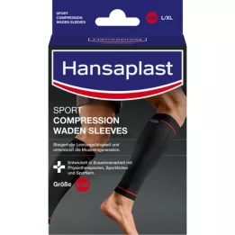 HANSAPLAST Spor kompresyon baldır kollukları M beden, 2 parça