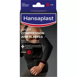 HANSAPLAST Spor kompresyon kollukları M beden, 2 parça
