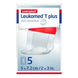 Leukomed® T plus cilde duyarlı 5x7,2 cm, 5 adet