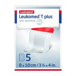 Leukomed® T plus cilde duyarlı 8x10 cm, 5 adet