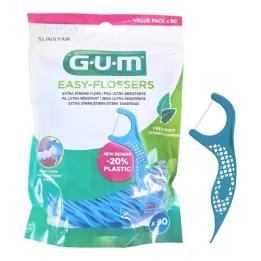 GUM Easy-Flossers diş ipi dahil. tutucu, 90 adet