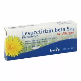 LEVOCETIRIZIN beta 5 mg film kaplı tablet, 20 adet