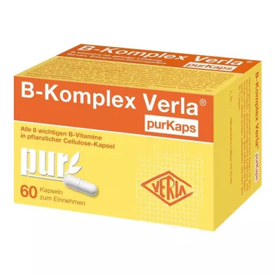 B-KOMPLEX Verla purKaps, 60. Cadde B-KOMPLEX Verla purKaps, 60. Cadde