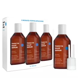 THIOCYN Saç Serumu Erkekler 6 Aylık Değer Paketi, 3X150 ml
