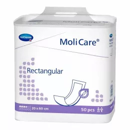 MOLICARE dikdörtgen 4 damla 20x60 cm, 50 adet