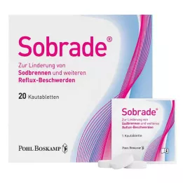 SOBRADE Çiğnenebilir tabletler, 20 adet
