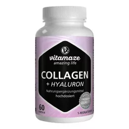 COLLAGEN 300 mg+Hyaluron 100 mg yüksek doz kapsül, 60 adet